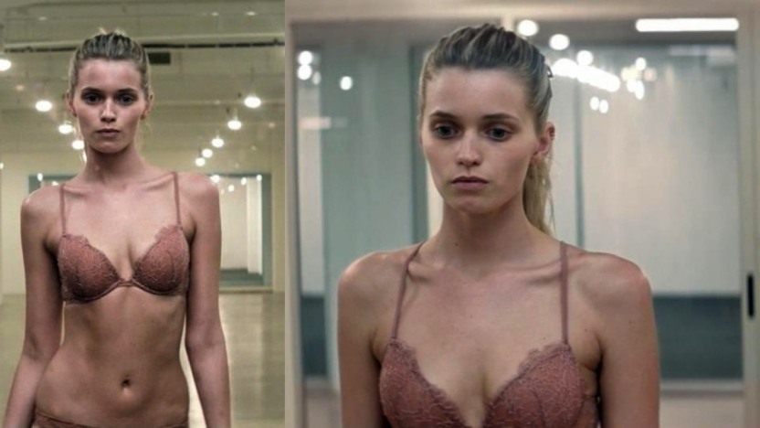 Abbey Lee Kershaw in einem Rock