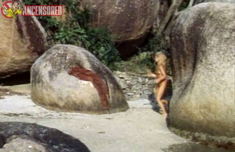 Catherine Schell Gesäß sind sichtbar 36