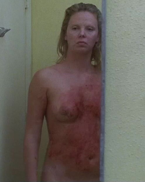 Charlize Theron beleuchtete Muschi