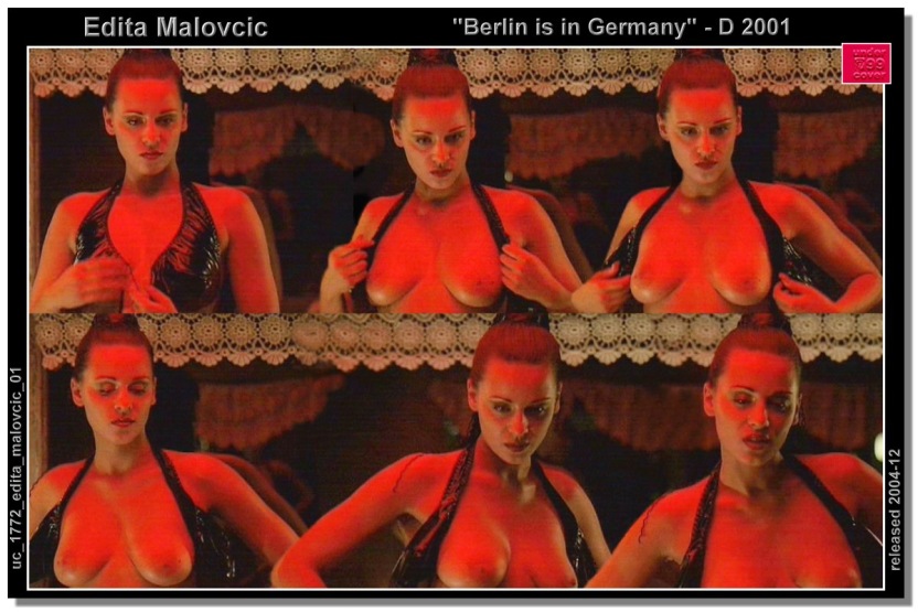 Edita Malovcic nackte Brüste
