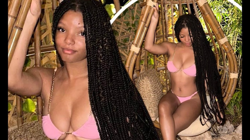 Halle Bailey Brüste sind sichtbar