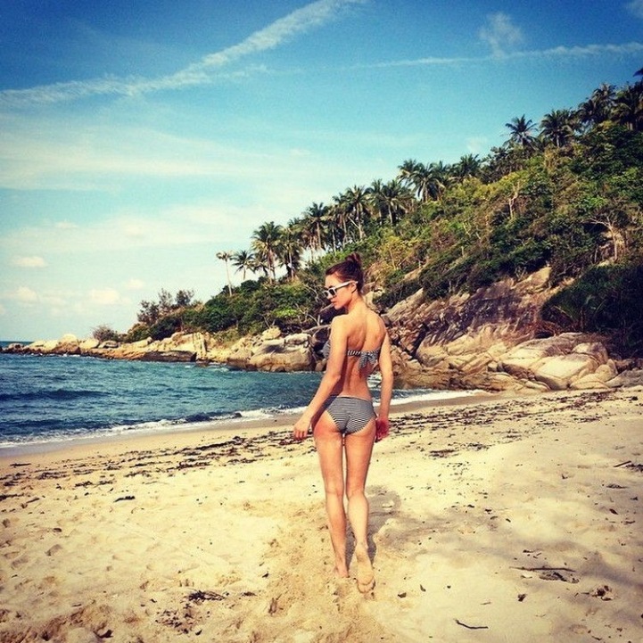 Ieva Andrejevaite intime Fotos