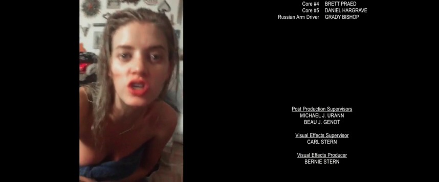 Jenna Kelly in Unterwäsche