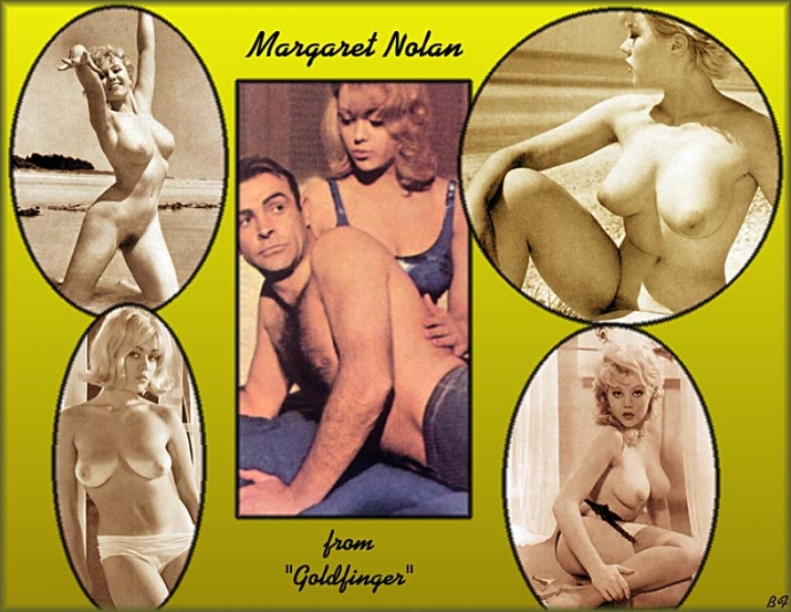 Margaret Nolan Fotoblitze zwischen den Beinen 60